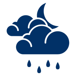 Free Rain Cloud  Icon