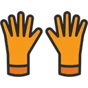 Free Rain Gloves Rubber Gloves Gloves Icon