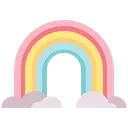 Free Rainbow Weather Forecast Icon