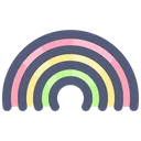 Free Rainbow Sky Weather Icon