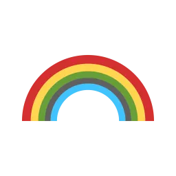 Free Rainbow  Icon