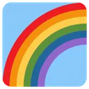 Free Rainbow Nature View Icon