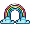 Free Rainbow  Icon