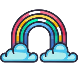 Free Rainbow  Icon