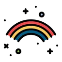 Free Rainbow  Icon