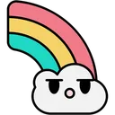 Free Rainbow Saint Patrick Weather Icon