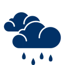 Free Weather Rain Clouds Icon