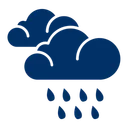 Free Rainfall Rain Clouds Icon