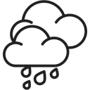 Free Cloud Rain Weather Icon
