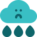 Free Rainfall Raining Rain Icon