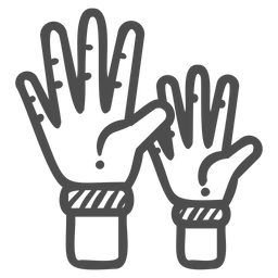 Free Raise Hand  Icon