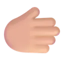 Free Hand Color Medium Light Icon