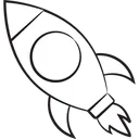 Free Raumschiff Start Start Symbol