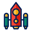 Free Rakete  Symbol