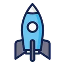 Free Rakete Weltraum Wissenschaft Symbol