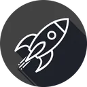 Free Rakete Start Startup Symbol