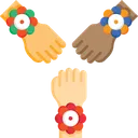 Free Rakhi Auf Handen Rakshabandhan Festival Symbol