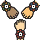 Free Rakhi Auf Handen Rakshabandhan Festival Symbol