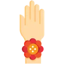 Free Rakhi Zur Hand Vitrine Rakshabandhan Symbol