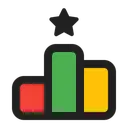 Free Rangliste Gesamtwertung Podium Symbol