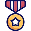 Free Rank Badge Award Icon