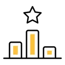 Free Ranking Rating Star Icon