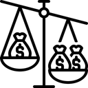 Free Rapport Proportion Comparatif Icône