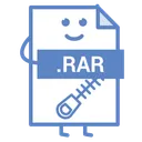 Free Rar Compressed File Icon