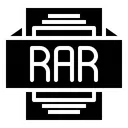 Free Rar File Type Icon
