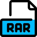 Free Rar File  Icon