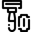 Free Rasierklinge  Symbol