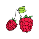 Free Raspberry Icon