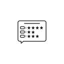 Free Rating Feedback Rating Rating Scale Icon