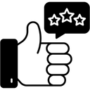 Free Rating Review Score Icon