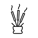 Free Räucherstäbchen  Symbol