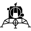 Free Mond Modul Weltraum Symbol