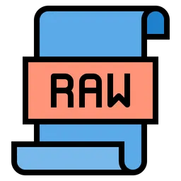 Free Raw file  Icon