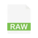 Free Raw File  Icon