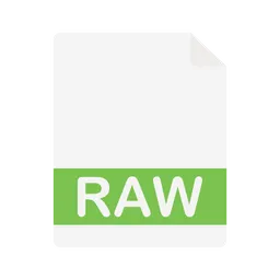 Free Raw File  Icon