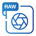 Free Raw Files And Folders File Format Icon