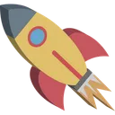 Free Esplorazione Missile Razzo Icon