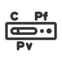 Free RDT-Ergebnis neg rechteckig  Symbol