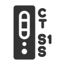 Free RDT-Ergebnis positiv  Symbol