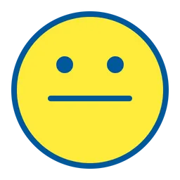 Free Reactionless Emoji Icon