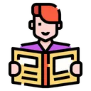 Free Book Student Education Icon