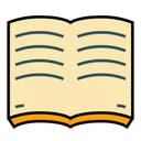 Free Reading Open Bok Book Icon
