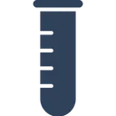 Free Kulturrohrchen Laborglaswaren Probenrohrchen Symbol