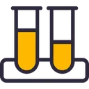 Free Reagenzglaser Symbol