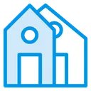 Free House Estate Real Icon