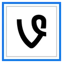 Free Vine Soziales Medien Symbol